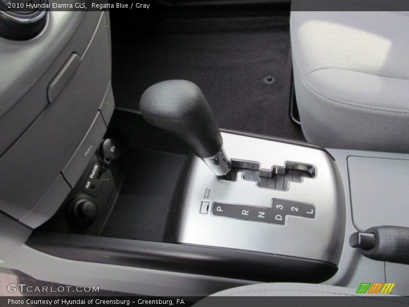 Regatta Blue / Gray 2010 Hyundai Elantra GLS