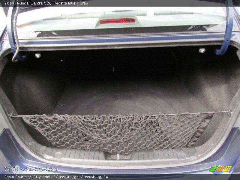 Regatta Blue / Gray 2010 Hyundai Elantra GLS