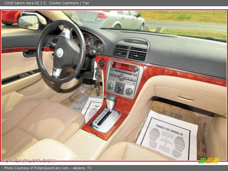 Golden Cashmere / Tan 2008 Saturn Aura XE 3.5