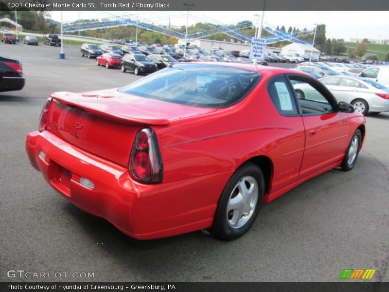Torch Red / Ebony Black 2001 Chevrolet Monte Carlo SS