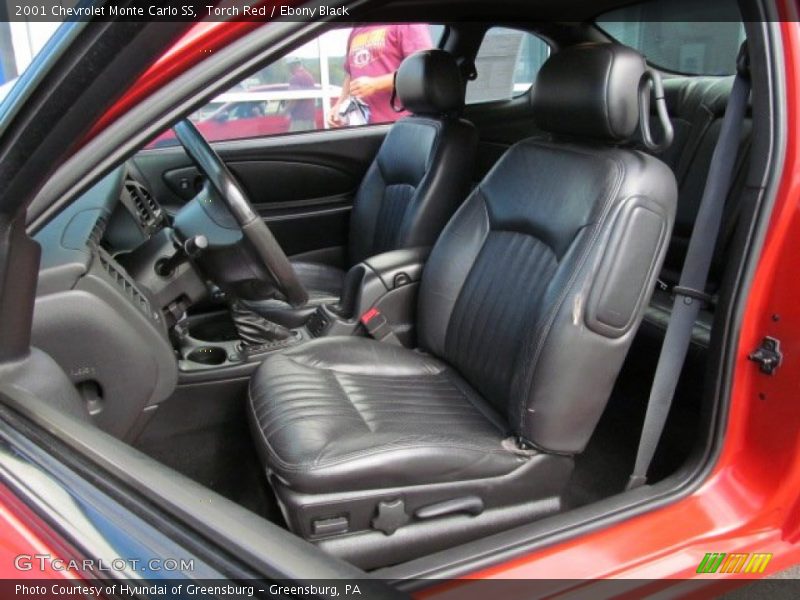 Front Seat of 2001 Monte Carlo SS