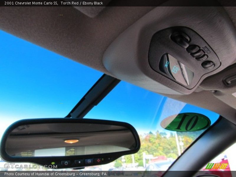Torch Red / Ebony Black 2001 Chevrolet Monte Carlo SS