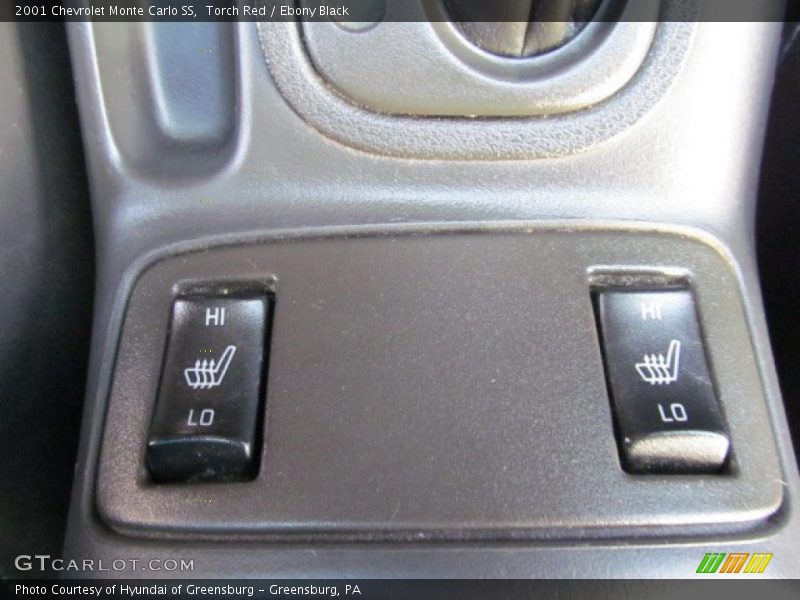 Torch Red / Ebony Black 2001 Chevrolet Monte Carlo SS