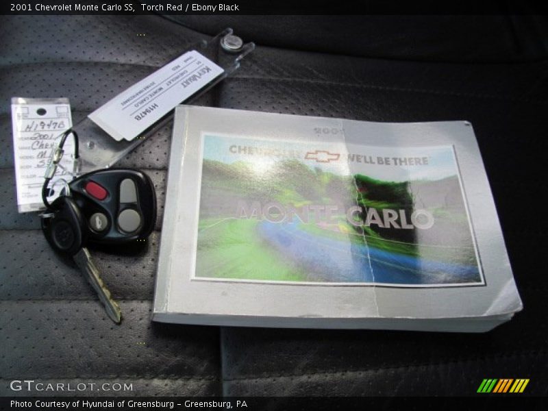 Books/Manuals of 2001 Monte Carlo SS