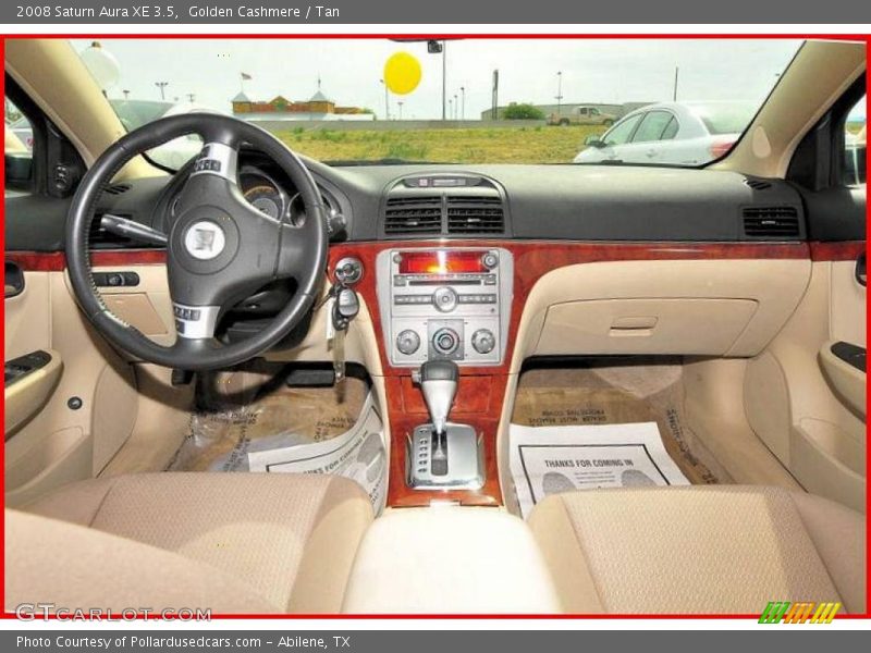 Golden Cashmere / Tan 2008 Saturn Aura XE 3.5