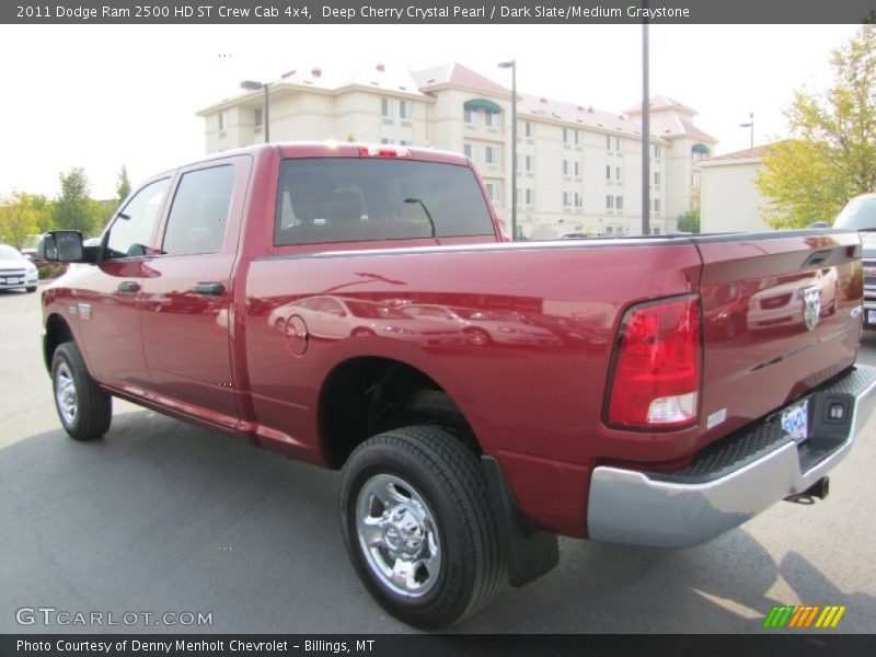 Deep Cherry Crystal Pearl / Dark Slate/Medium Graystone 2011 Dodge Ram 2500 HD ST Crew Cab 4x4