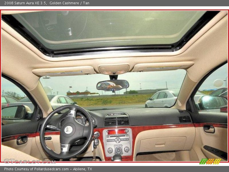 Golden Cashmere / Tan 2008 Saturn Aura XE 3.5
