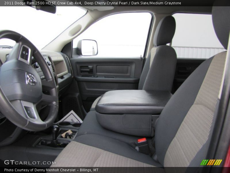 Deep Cherry Crystal Pearl / Dark Slate/Medium Graystone 2011 Dodge Ram 2500 HD ST Crew Cab 4x4