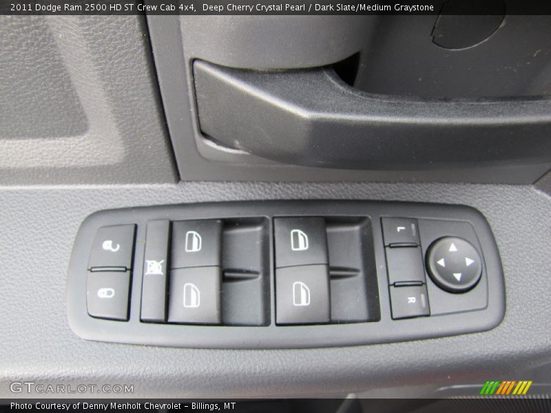Deep Cherry Crystal Pearl / Dark Slate/Medium Graystone 2011 Dodge Ram 2500 HD ST Crew Cab 4x4