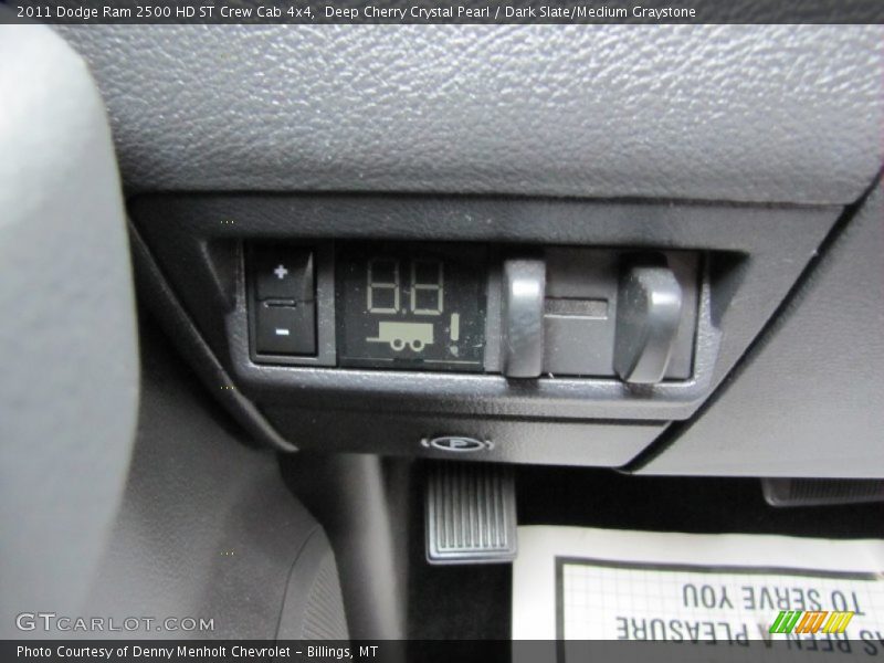 Deep Cherry Crystal Pearl / Dark Slate/Medium Graystone 2011 Dodge Ram 2500 HD ST Crew Cab 4x4