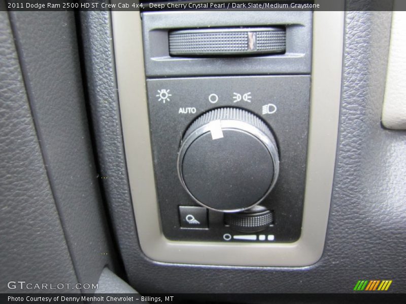 Deep Cherry Crystal Pearl / Dark Slate/Medium Graystone 2011 Dodge Ram 2500 HD ST Crew Cab 4x4