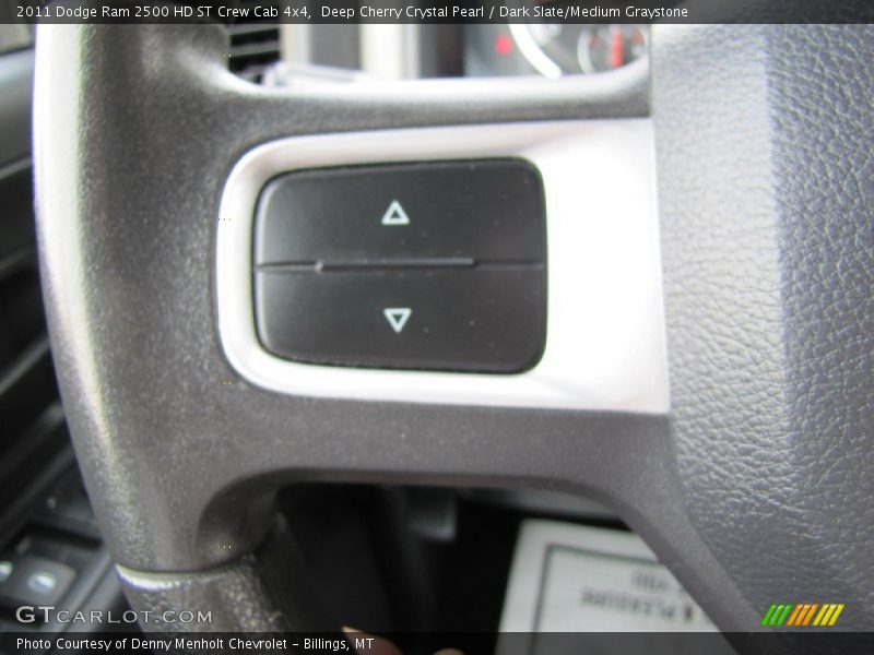 Deep Cherry Crystal Pearl / Dark Slate/Medium Graystone 2011 Dodge Ram 2500 HD ST Crew Cab 4x4