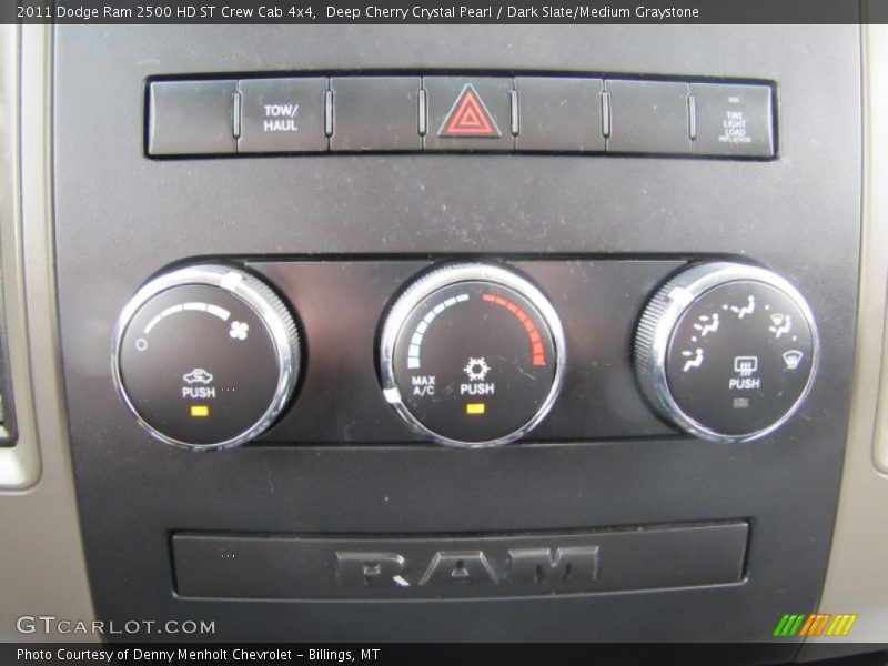 Controls of 2011 Ram 2500 HD ST Crew Cab 4x4