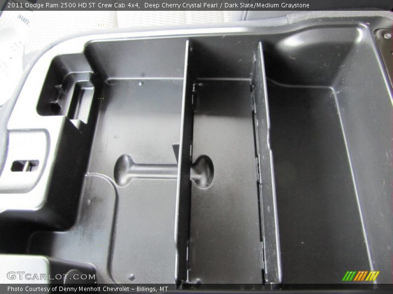 Deep Cherry Crystal Pearl / Dark Slate/Medium Graystone 2011 Dodge Ram 2500 HD ST Crew Cab 4x4