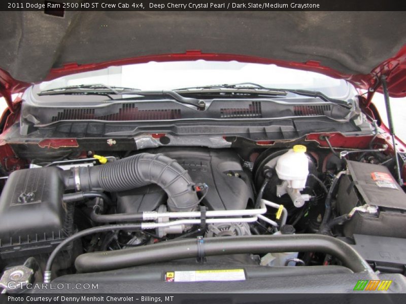 Deep Cherry Crystal Pearl / Dark Slate/Medium Graystone 2011 Dodge Ram 2500 HD ST Crew Cab 4x4