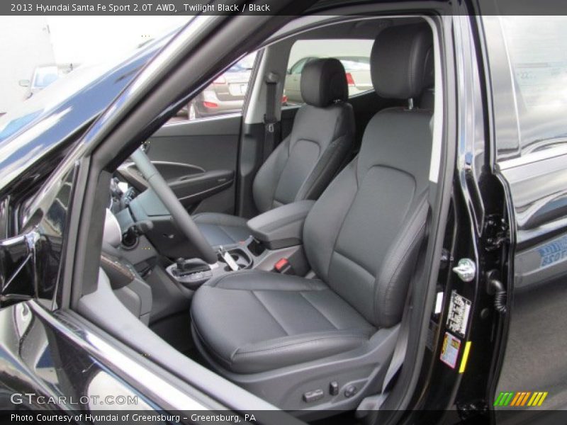 Twilight Black / Black 2013 Hyundai Santa Fe Sport 2.0T AWD