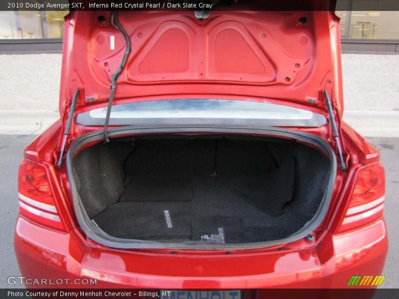 Inferno Red Crystal Pearl / Dark Slate Gray 2010 Dodge Avenger SXT