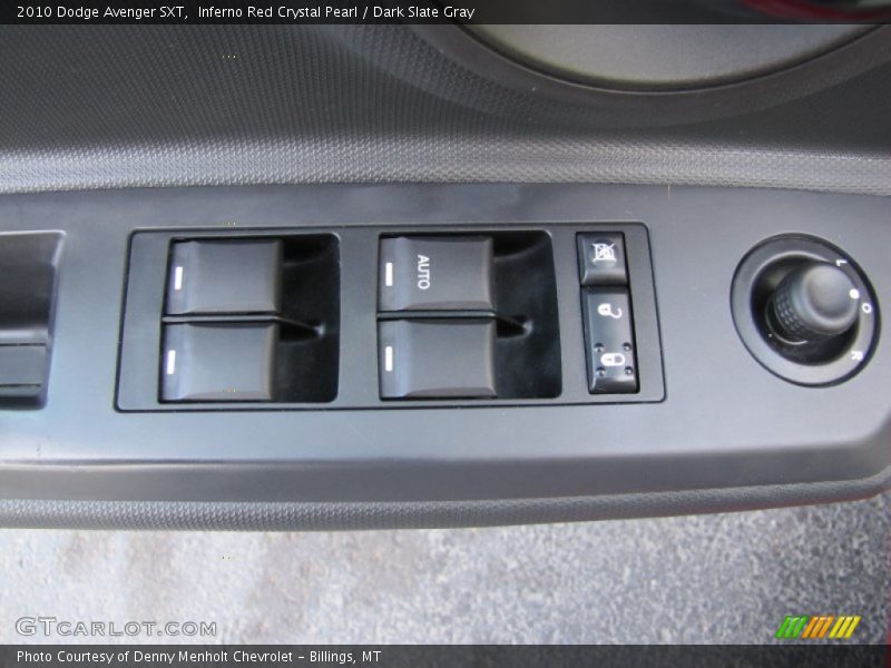 Inferno Red Crystal Pearl / Dark Slate Gray 2010 Dodge Avenger SXT