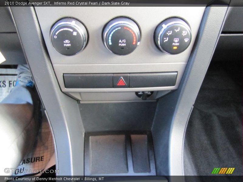 Inferno Red Crystal Pearl / Dark Slate Gray 2010 Dodge Avenger SXT