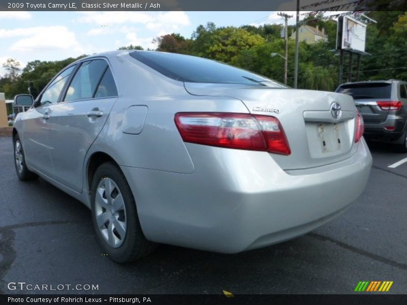 Classic Silver Metallic / Ash 2009 Toyota Camry LE