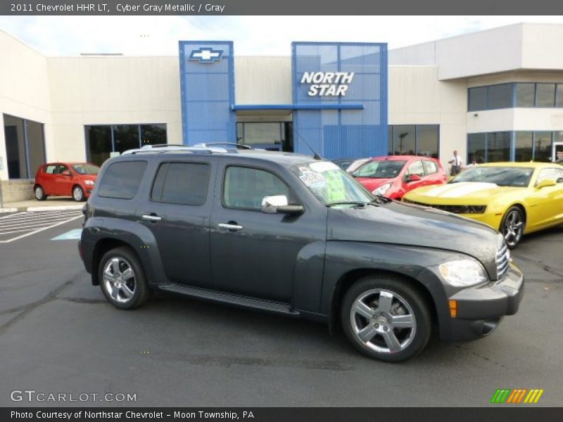 Cyber Gray Metallic / Gray 2011 Chevrolet HHR LT