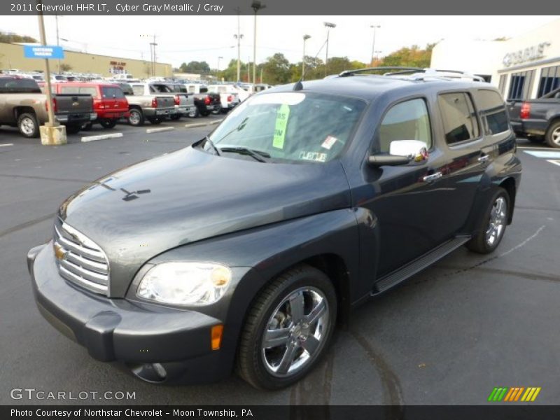 Cyber Gray Metallic / Gray 2011 Chevrolet HHR LT