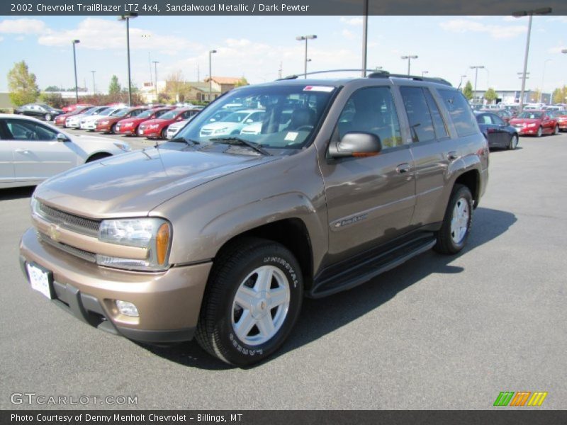 Front 3/4 View of 2002 TrailBlazer LTZ 4x4