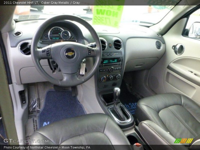 Cyber Gray Metallic / Gray 2011 Chevrolet HHR LT