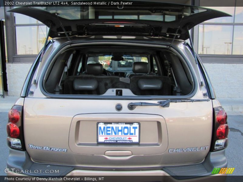 Sandalwood Metallic / Dark Pewter 2002 Chevrolet TrailBlazer LTZ 4x4