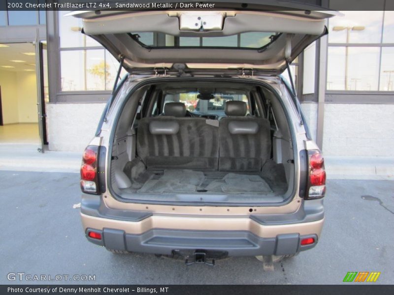 Sandalwood Metallic / Dark Pewter 2002 Chevrolet TrailBlazer LTZ 4x4