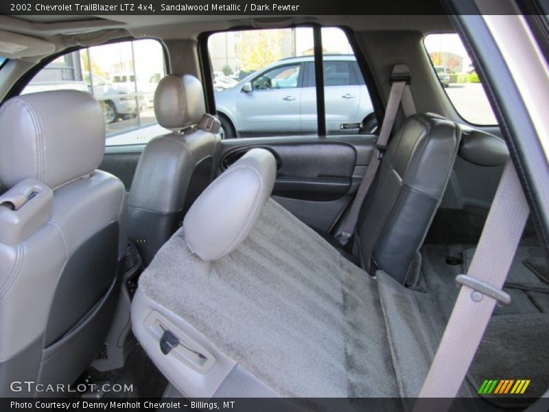 Sandalwood Metallic / Dark Pewter 2002 Chevrolet TrailBlazer LTZ 4x4