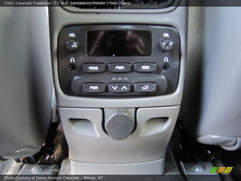 Sandalwood Metallic / Dark Pewter 2002 Chevrolet TrailBlazer LTZ 4x4