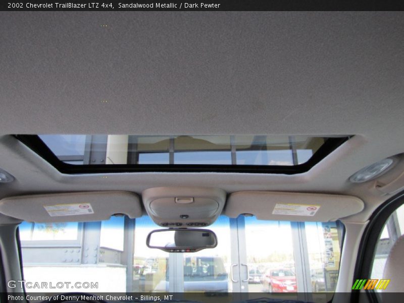 Sandalwood Metallic / Dark Pewter 2002 Chevrolet TrailBlazer LTZ 4x4