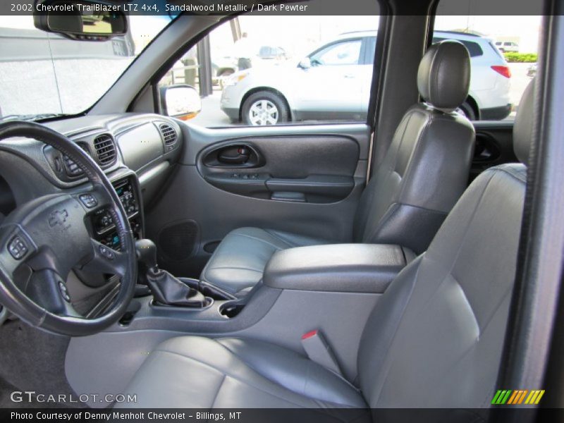 Sandalwood Metallic / Dark Pewter 2002 Chevrolet TrailBlazer LTZ 4x4