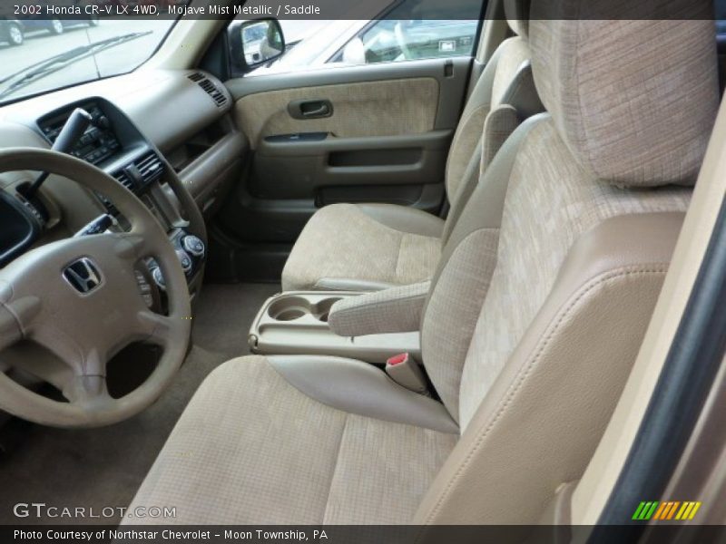 Mojave Mist Metallic / Saddle 2002 Honda CR-V LX 4WD