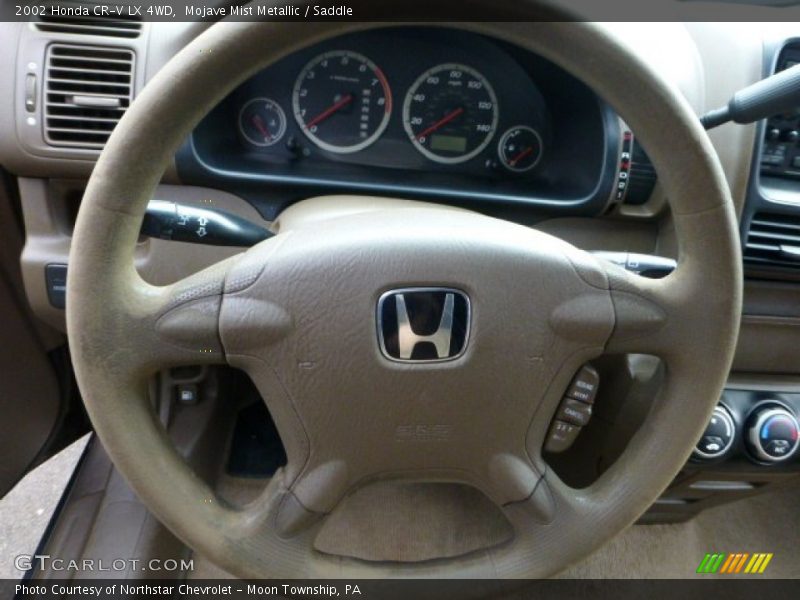 Mojave Mist Metallic / Saddle 2002 Honda CR-V LX 4WD