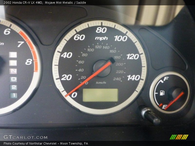 Mojave Mist Metallic / Saddle 2002 Honda CR-V LX 4WD