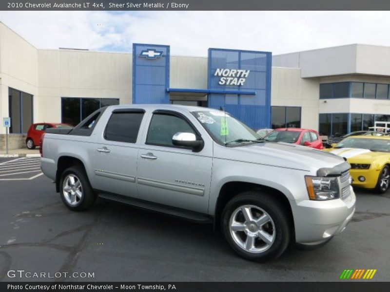 Sheer Silver Metallic / Ebony 2010 Chevrolet Avalanche LT 4x4