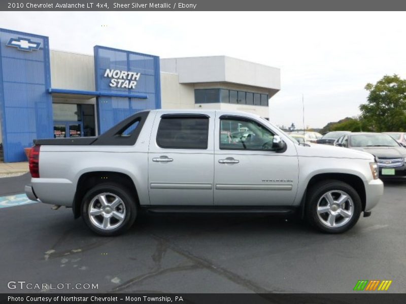 Sheer Silver Metallic / Ebony 2010 Chevrolet Avalanche LT 4x4