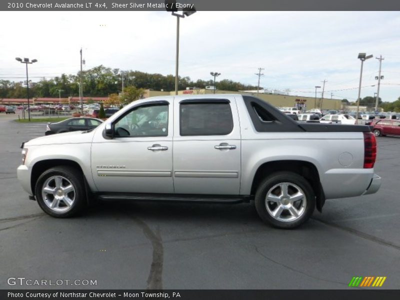 Sheer Silver Metallic / Ebony 2010 Chevrolet Avalanche LT 4x4
