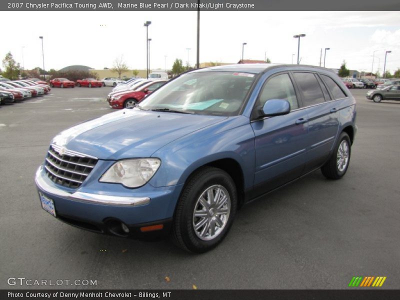 Marine Blue Pearl / Dark Khaki/Light Graystone 2007 Chrysler Pacifica Touring AWD