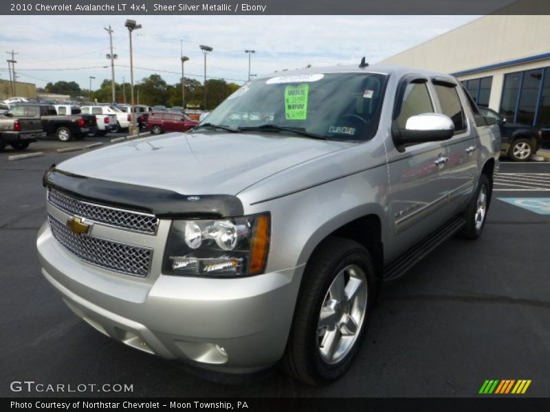 Sheer Silver Metallic / Ebony 2010 Chevrolet Avalanche LT 4x4