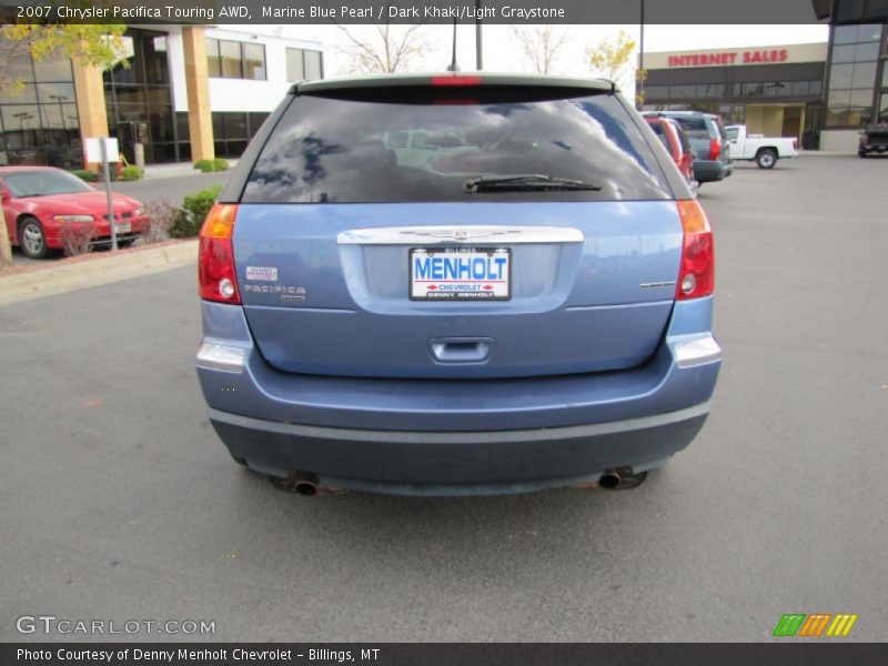 Marine Blue Pearl / Dark Khaki/Light Graystone 2007 Chrysler Pacifica Touring AWD