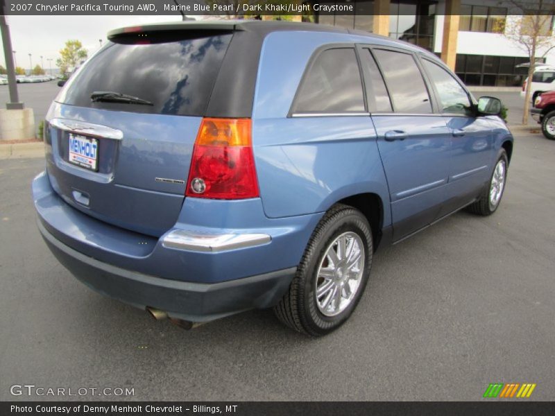 Marine Blue Pearl / Dark Khaki/Light Graystone 2007 Chrysler Pacifica Touring AWD