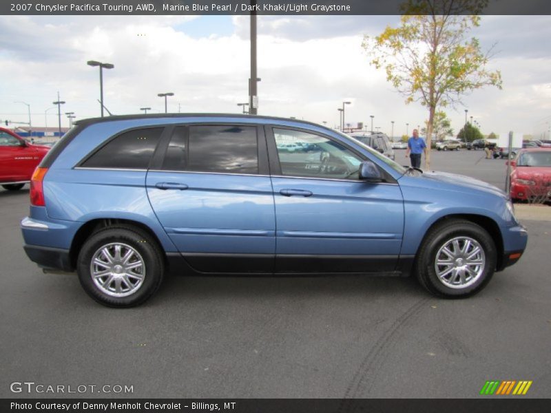 Marine Blue Pearl / Dark Khaki/Light Graystone 2007 Chrysler Pacifica Touring AWD
