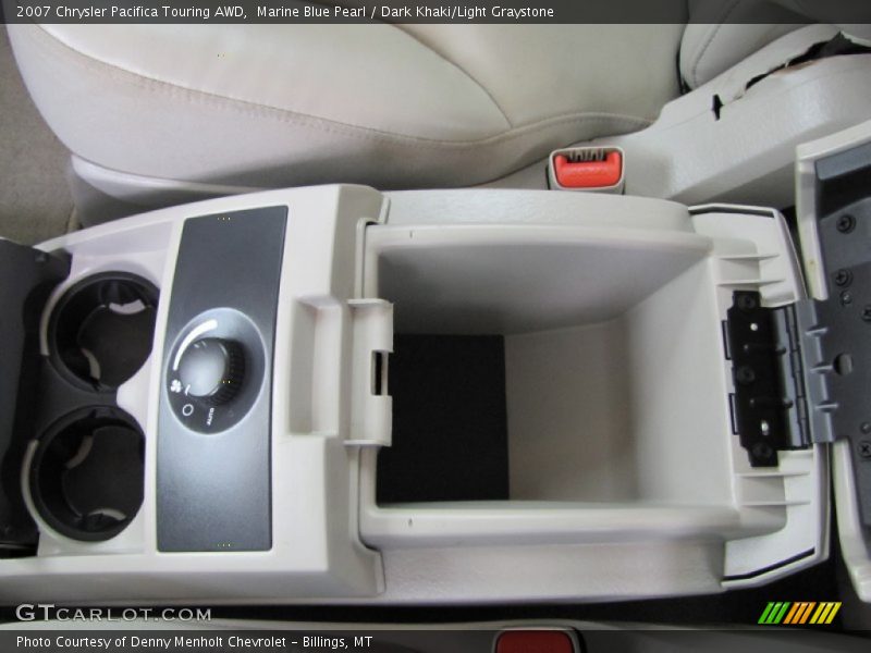 Marine Blue Pearl / Dark Khaki/Light Graystone 2007 Chrysler Pacifica Touring AWD