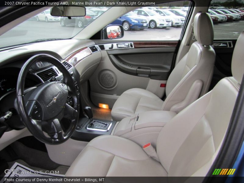 Marine Blue Pearl / Dark Khaki/Light Graystone 2007 Chrysler Pacifica Touring AWD