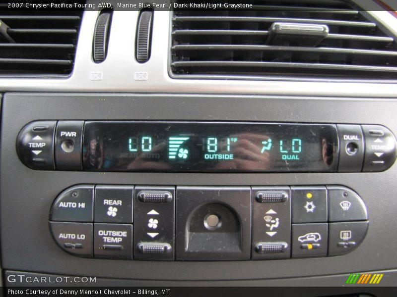 Marine Blue Pearl / Dark Khaki/Light Graystone 2007 Chrysler Pacifica Touring AWD