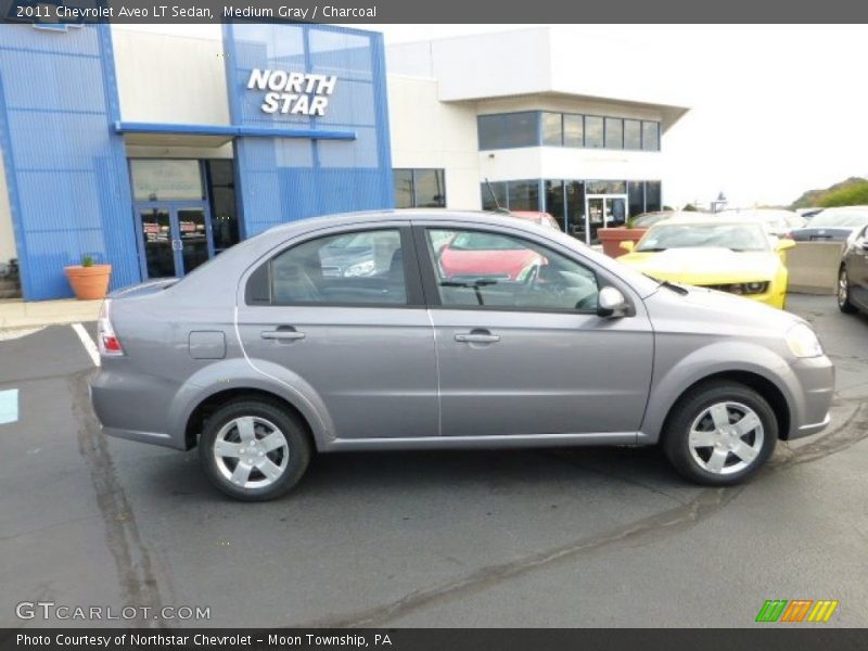 Medium Gray / Charcoal 2011 Chevrolet Aveo LT Sedan