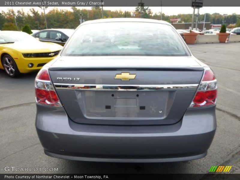 Medium Gray / Charcoal 2011 Chevrolet Aveo LT Sedan